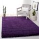 Modern Purple Geometric Rug